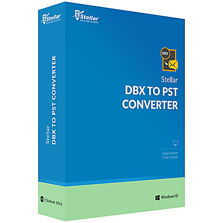 Stellar DBX to PST Converter (Windows)