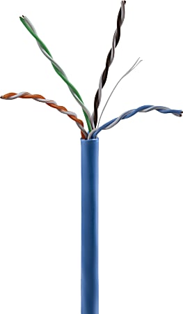 Ativa Cat 6 Network Cable 50 Blue - Office Depot