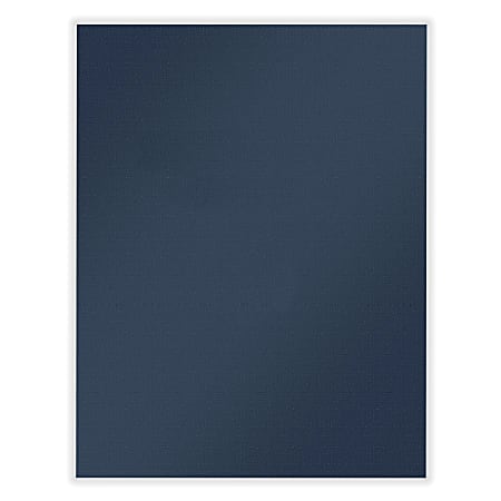 ComplyRight® Tax Presentation Folder, Two Piece Report Cover, Navy Blue, 8-1/2" x 11", Pack of 50