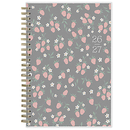 2027 Blue Sky Merrie Dark Weekly/Monthly (18-Month) Planning Calendar, 5x8, 0%, Frosted PP, Jan–Dec, RY27