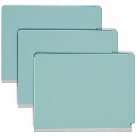 Smead End Tab Classification Folders 8 12 x 11 2 Divider 2 Partition
