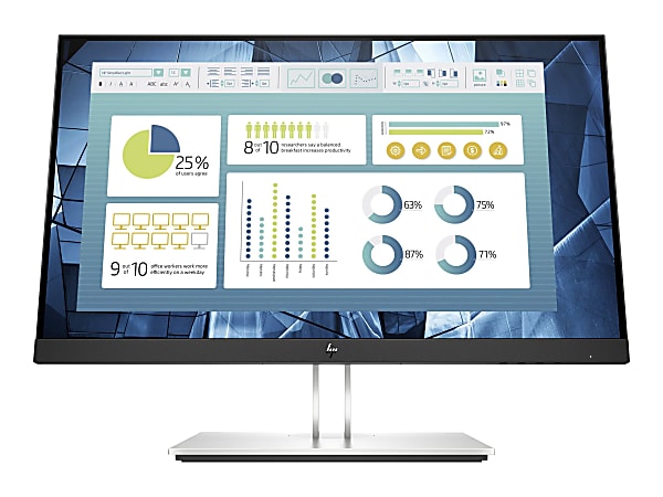 HP E22 G4 - No Stand - E-Series - LED monitor - 22" (21.5" viewable) - black - 9VH72A9#ABA
