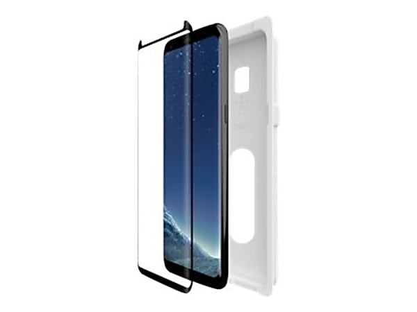 Belkin ScreenForce TemperedCurve Screen Protection for Samsung Galaxy S8+ Crystal Clear - For LCD Smartphone - Drop Resistant, Impact Resistant, Scratch Resistant, Scuff Resistant, Fingerprint Resistant - 9H - Tempered Glass