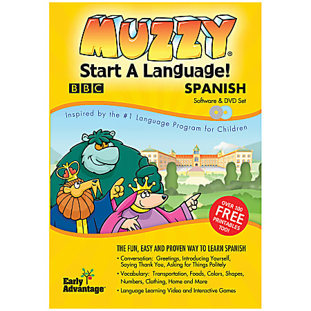 Early Advantage™ Muzzy Start A Language: Spanish, Traditional Disc