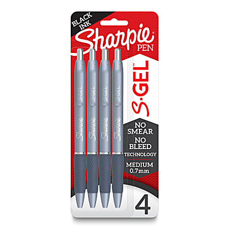 Sharpie S Gel Fashion Barrel Gel Pens Medium Point 0.7 mm Assorted Barrel  Assorted Ink Pack Of 12 Pens - Office Depot