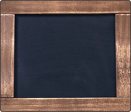 Schoolgirl Style Industrial Chic Chalkboard Mini Single Cut-Outs, 5 1/4"H x 3 7/16"W x 1/2"D, Pack Of 36 Cut-Outs