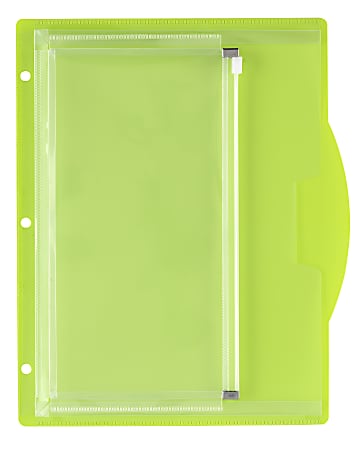 Office Depot® Brand Multi-Compartment Binder Pocket, 50-Sheet,