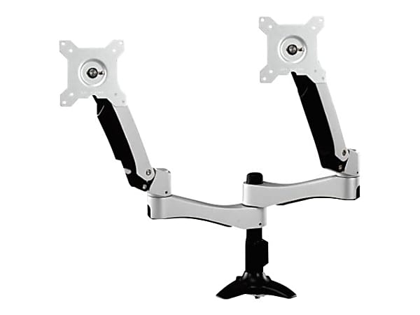 Amer Mounting Arm for Flat Panel Display, Monitor - Landscape/Portrait - TAA Compliant - Height Adjustable - 32" Screen Support - 22.10 lb Load Capacity - 75 x 75, 100 x 100 - VESA Mount Compatible