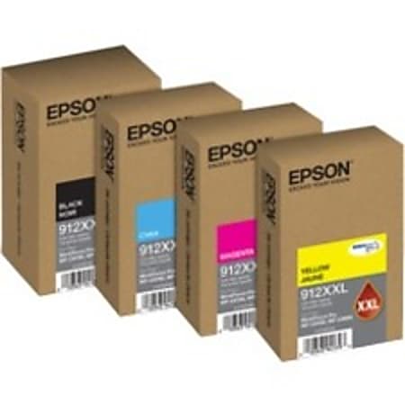 Epson DURABrite Pro 912XXL Original Extra High Yield Inkjet Ink Cartridge - Cyan Pack - 8000 Pages
