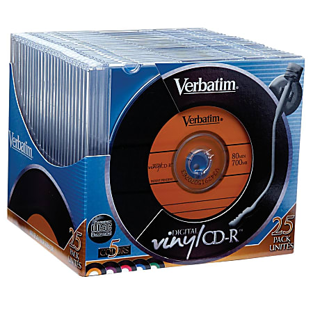 Verbatim CD-R Vinyl AZO (boite de 10) 43426 pas cher