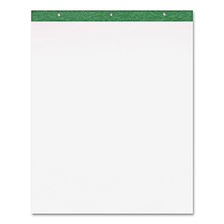 Esselte® 50% Recycled Evidence Plain Perforated Easel Pads, 20" x 25 1/2", 50 Sheets, Carton Of 2