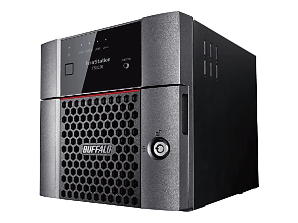 Buffalo TeraStation 3220DN Desktop 8 TB NAS Hard Drives Included - Annapurna Labs Alpine AL-214 1.40 GHz - 2 x HDD Supported - 2 x HDD Installed - 8 TB Installed HDD Capacity - 1 GB RAM DDR3 SDRAM - Serial ATA/600 Controller