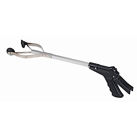 DMI® Suction-Cup Reacher/Grabber, 33", Silver