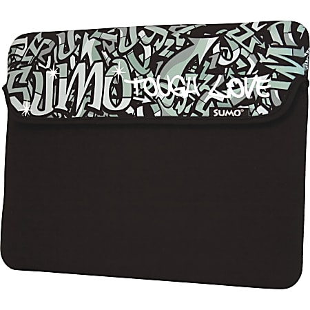 Mobile Edge Sumo Graffiti 10" iPad Tablet Neoprene Sleeve - Notebook sleeve - 10" - black