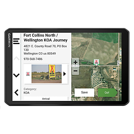 Garmin RV 895 010-02748-00 8" RV GPS Navigator With Bluetooth And Wi-Fi