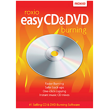Roxio® Easy CD & DVD Burning™, Disc