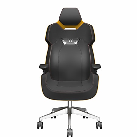 Thermaltake Argent E700 Real Leather Gaming Chair, Sanga Yellow