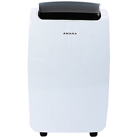 Amana Portable Air Conditioner With Remote, 24"H x 15 5/16"W x 11 13/16"D, White