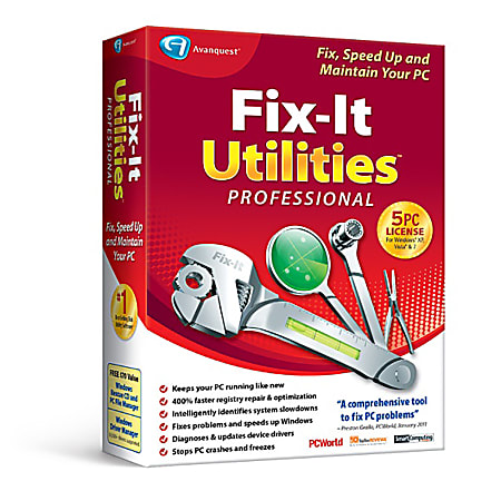 Fix-It Utilities 15 Professional, Download Version