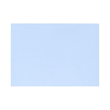 LUX Flat Cards, A7, 5 1/8" x 7", Baby Blue, Pack Of 1,000