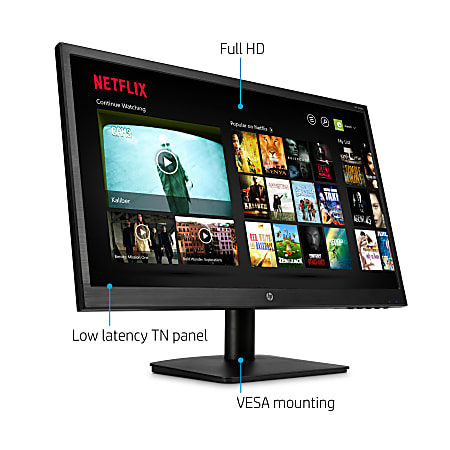 HP 22yh 21.5 Full HD LED Monitor 2QU11AAABA Office Depot