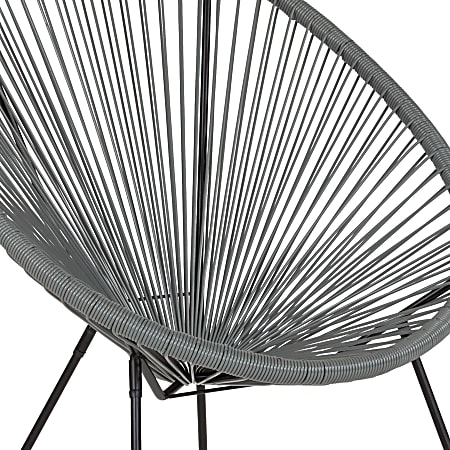 Flash Furniture Valencia Oval Comfort Series Take Ten Papasan