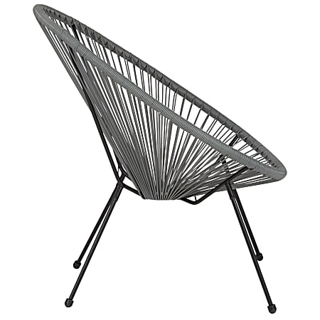 Flash furniture valencia oval comfort series take ten rattan lounge hotsell chair