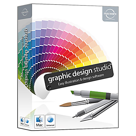Graphic Design Studio, For Mac, Traditional Disc