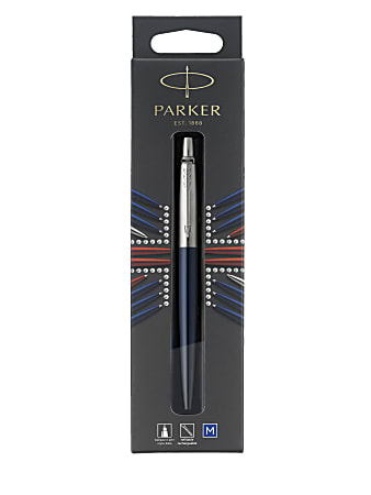 Parker Ballpoint Pen Refill Medium Point 1.0 mm Black - Office Depot