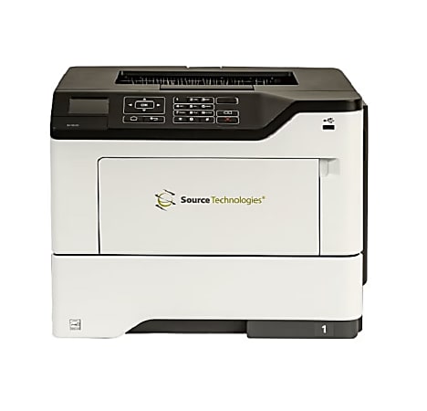 Source Technologies ST9817 Secure MICR Laser Monochrome Check Printer With Locking Tray