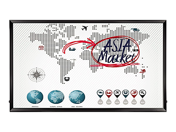 LG 86TR3D-B - 86" Diagonal Class LED-backlit LCD display - interactive digital signage - with touchscreen - webOS - 4K UHD (2160p) 3840 x 2160 - black