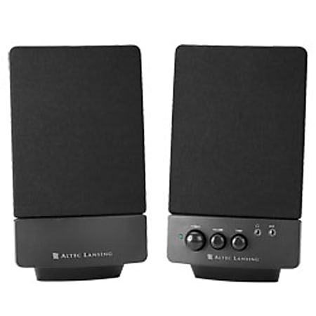 Altec Lansing® BXR1120 2-Piece Speaker System, Black