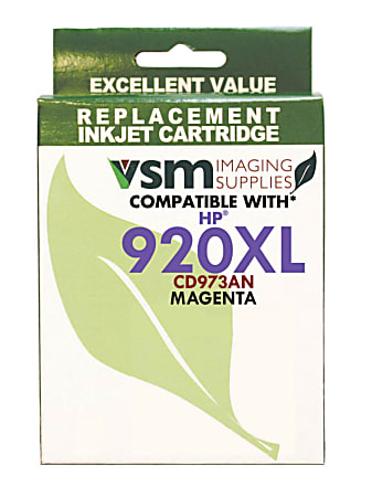 VSM Imaging Supplies VSMC920XL-MAG (HP 920XL / CD973AN) Remanufactured High-Yield Magenta Ink Cartridge