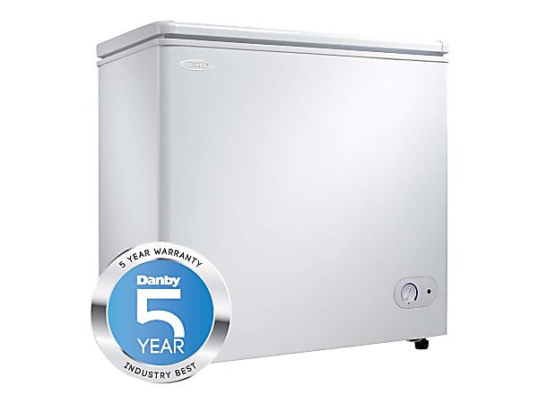 Danby DCF055A2WDB - Chest - width: 32.4 in - depth: 22.2 in - height: 33.3 in - 5.5 cu. ft - white