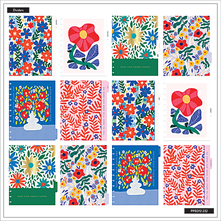 2025 Happy Planner Big MonthlyWeekly Planner 8 12 x 11 Pop