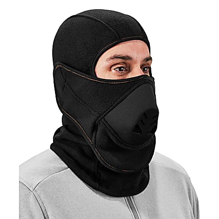 Ergodyne N Ferno 6970 Extreme Balaclava Face Mask With Hot Rox One Size  Black - Office Depot