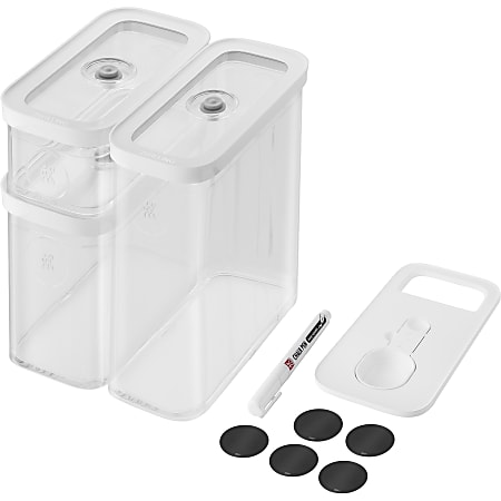 Zwilling Fresh & Save Cube Medium Box Set, Clear, Set Of 5 Pieces
