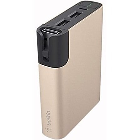 Belkin Rechargeable Li-Ion Battery Pack - Lithium Ion (Li-Ion) - Gold