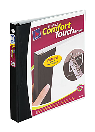 AVERY® Comfort Touch Durable Binder, 1 1/2", 375-Sheet Capacity, White