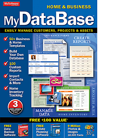 MyDatabase Home and Business