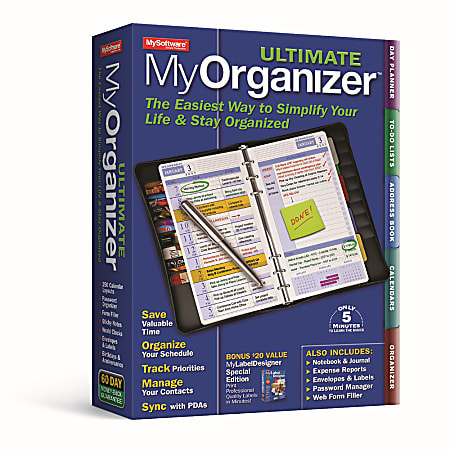 Avanquest MyOrganizer Ultimate 7