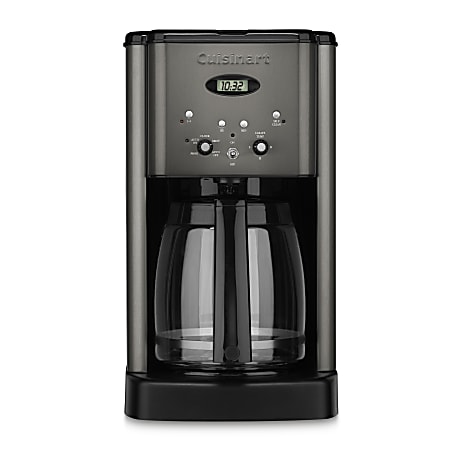 Cuisinart Coffee Plus 12-Cup Coffeemaker & Hot Water System Black+3Year Warranty