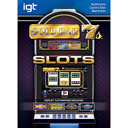 IGT Slots Gold Bar 7s, For Mac®