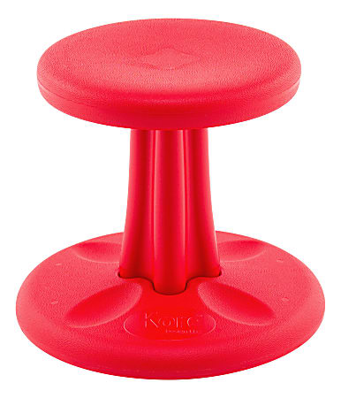 Kore Pre-School Wobble Chair, 12"H, Red