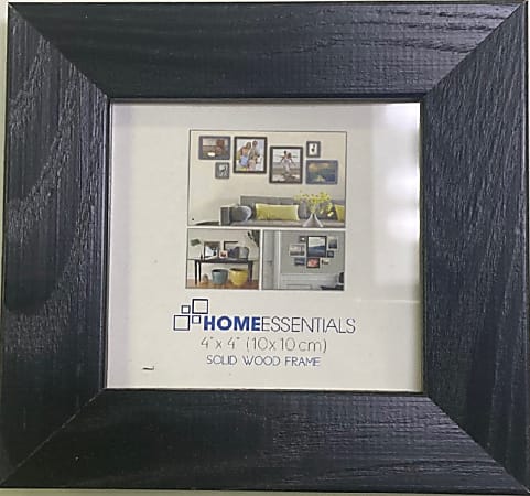 Timeless Frames® Shea Home Essentials Frame, 4”H x 4”W x 1”D, Black
