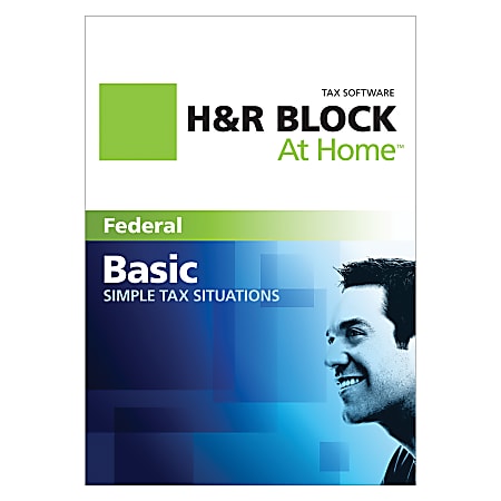 H&R Block At Home™ Basic 2011, For PC/Mac, Traditional Disc