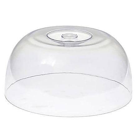 Tablecraft SAN Plastic Cake Dome, 12", Clear