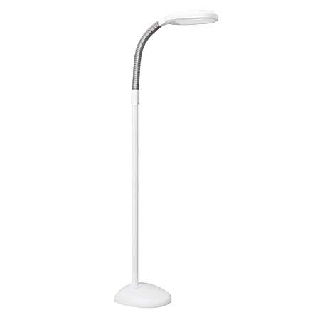 Verilux Smartlight LED Floor Lamp, 63"H, White