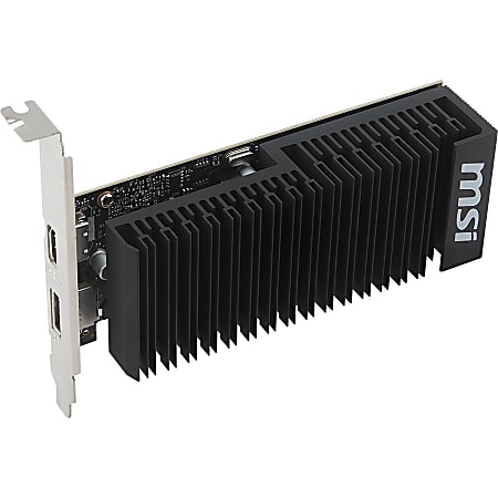MSI GT 1030 Graphic Card GDDR5 Low Profile Office Depot