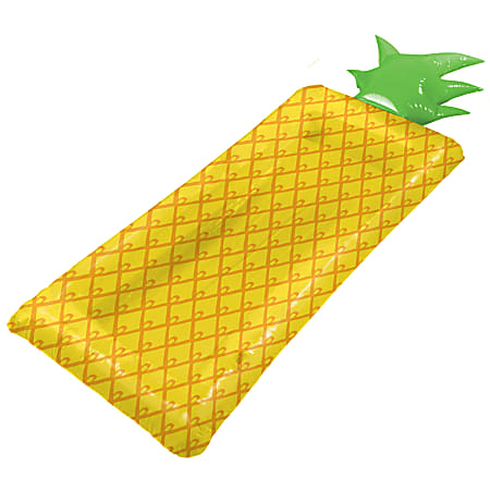 Amscan Summer Pineapple Inflatable Buffet Cooler, 4-1/2”H x